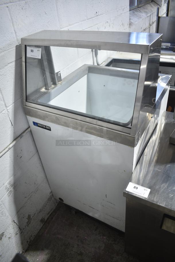 Master-Bilt DD-26 Metal Commercial Ice Cream Dipping Cabinet on Commercial Casters. 115/208-230 Volts, 1 Phase. Tested and Powers On But Does Not Get Cold - Image 1 of 7