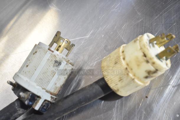 Duke 957R-132C Stainless Steel Commercial Floor Style 2 Flavor w/ Twist Soft Serve Ice Cream Machine on Commercial Casters. 208/230 Volts, 3 Phase. - Image 8 of 8