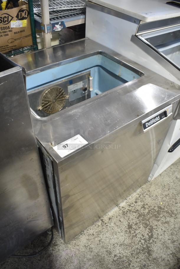 Delfield 401 Stainless Steel Commercial Prep Table. 115 Volts, 1 Phase. Tested and Powers On But Does Not Get Cold - Image 2 of 8