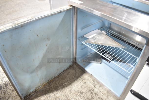 Delfield 401 Stainless Steel Commercial Prep Table. 115 Volts, 1 Phase. Tested and Powers On But Does Not Get Cold - Image 5 of 8