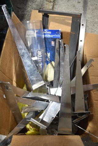 ALL ONE MONEY! Lot of Various Items Including Metal Brackets