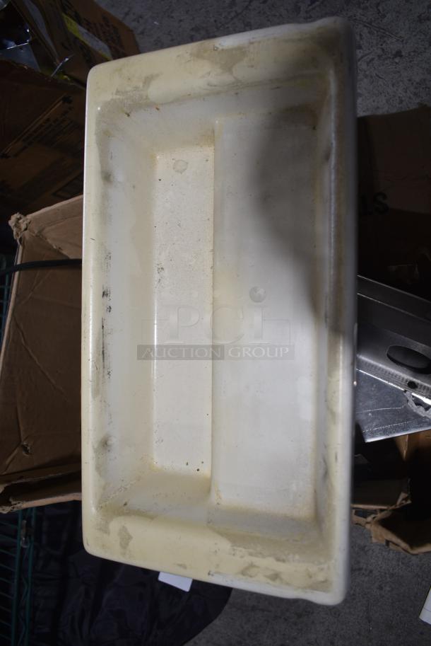 ALL ONE MONEY! Lot of Various Parts to Ice Cream Machine Including Drip Tray - Image 2 of 8