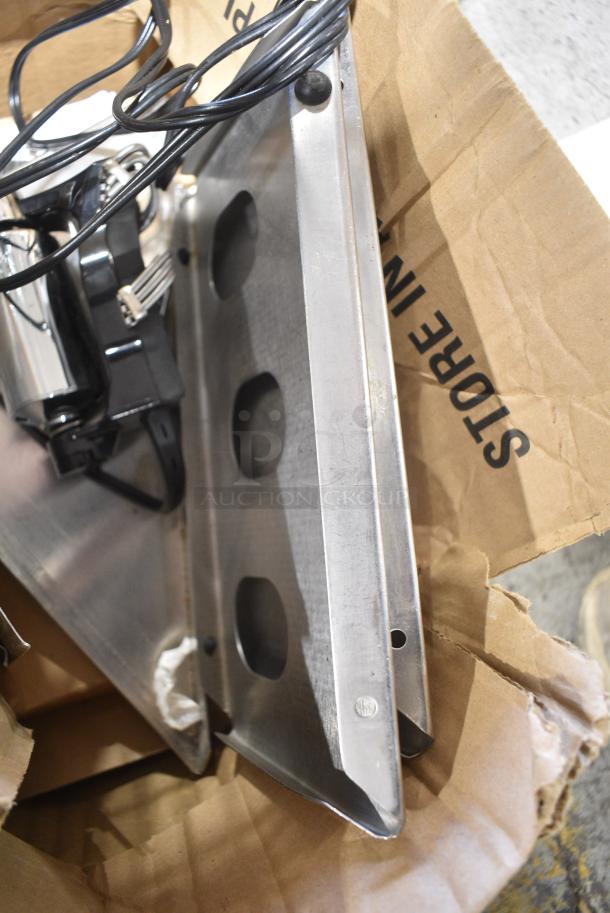 ALL ONE MONEY! Lot of Various Parts to Ice Cream Machine Including Drip Tray - Image 3 of 8