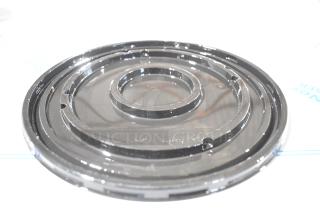 ALL ONE MONEY! Lot of Black Plastic Round Trays