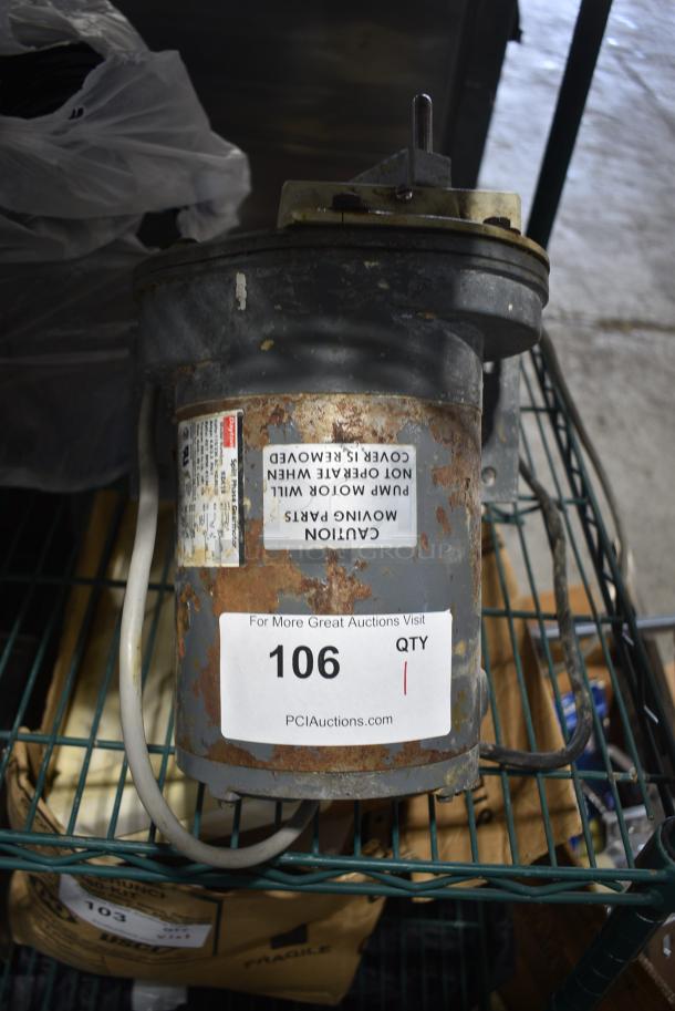 Dayton 9Z418 Split Phase Gearmotor. 115/230 Volts, 1 Phase. - Image 2 of 6