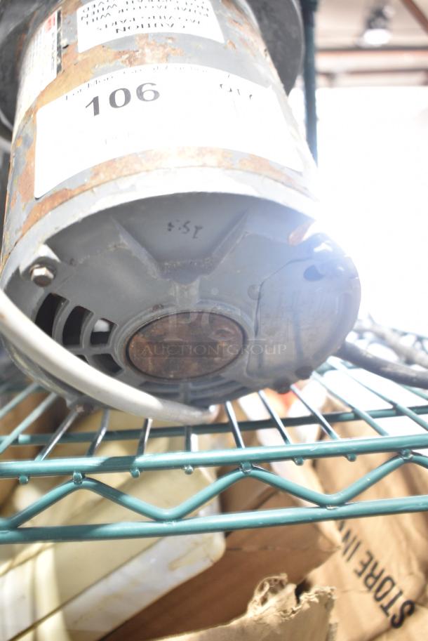 Dayton 9Z418 Split Phase Gearmotor. 115/230 Volts, 1 Phase. - Image 3 of 6