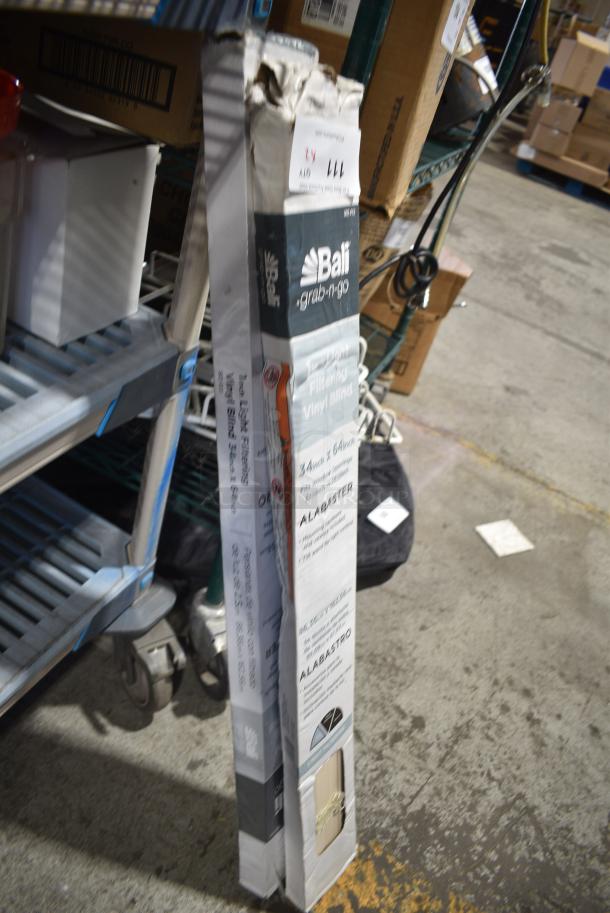 2 NEW! Bali Alabaster Light Filtering Blinds. 2 Times Your Bid! - Image 2 of 9