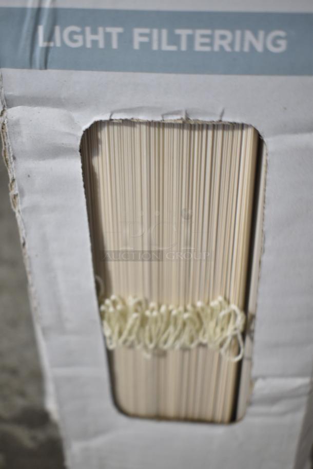 2 NEW! Bali Alabaster Light Filtering Blinds. 2 Times Your Bid! - Image 7 of 9