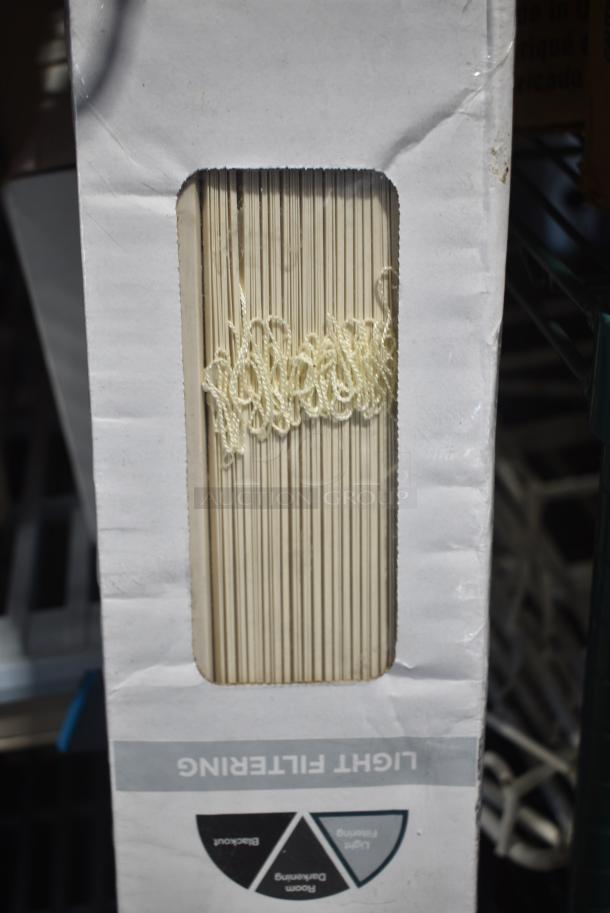 2 NEW! Bali Alabaster Light Filtering Blinds. 2 Times Your Bid! - Image 9 of 9