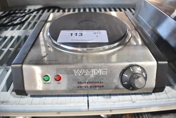 Waring SB30 Metal Countertop Electric Powered Single Burner Range. 115 Volts, 1 Phase. - Image 1 of 6