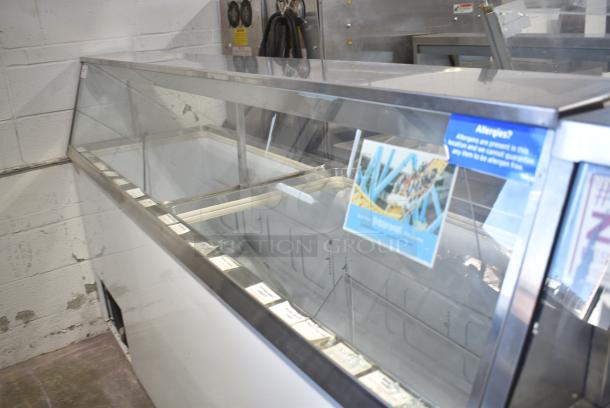 Metal Commercial Ice Cream Dipping Cabinet. Tested and Does Not Power On - Image 2 of 10