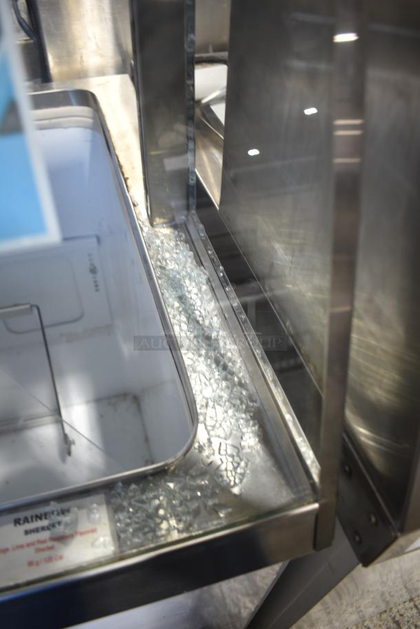 Metal Commercial Ice Cream Dipping Cabinet. Tested and Does Not Power On - Image 6 of 10