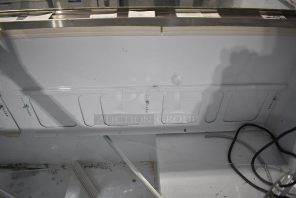 Metal Commercial Ice Cream Dipping Cabinet. Tested and Does Not Power On - Image 9 of 10
