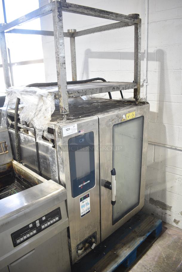 2019 Alto Shaam CTP10-10E Stainless Steel Commercial Electric Powered Combi Convection Oven w/ Stand. 208-240 Volts, 3 Phase. - Image 1 of 5