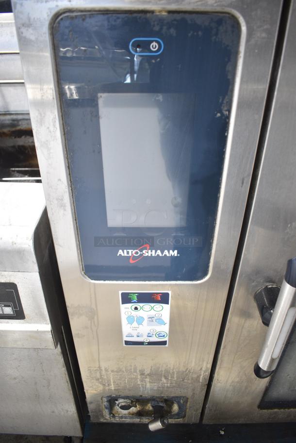 2019 Alto Shaam CTP10-10E Stainless Steel Commercial Electric Powered Combi Convection Oven w/ Stand. 208-240 Volts, 3 Phase. - Image 2 of 5