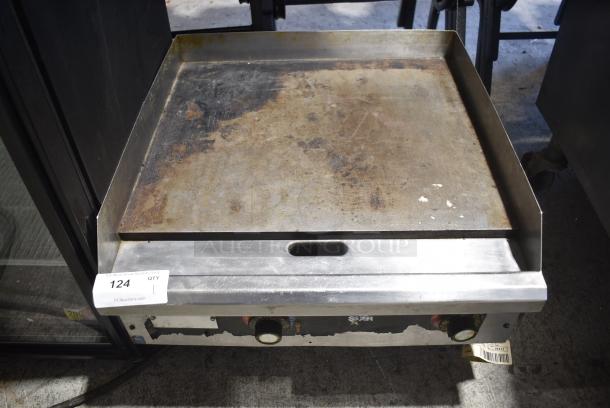 Star 524 Stainless Steel Commercial Countertop Electric Powered Flat Top Griddle. 250 Volts, 1 Phase. - Image 1 of 7