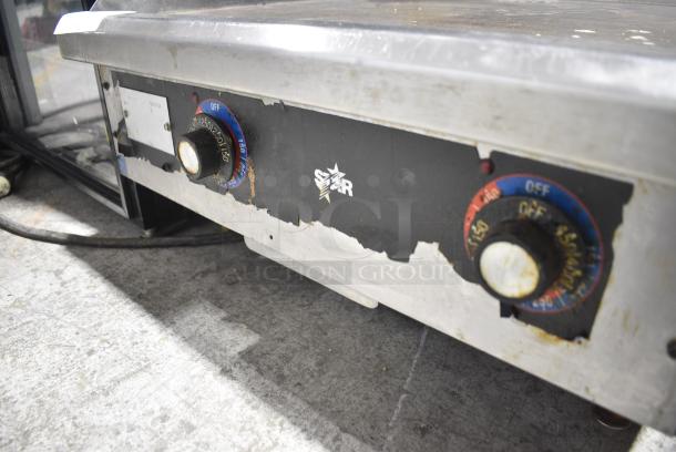 Star 524 Stainless Steel Commercial Countertop Electric Powered Flat Top Griddle. 250 Volts, 1 Phase. - Image 5 of 7