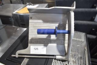 Metal Commercial Meat Slicer Carriage