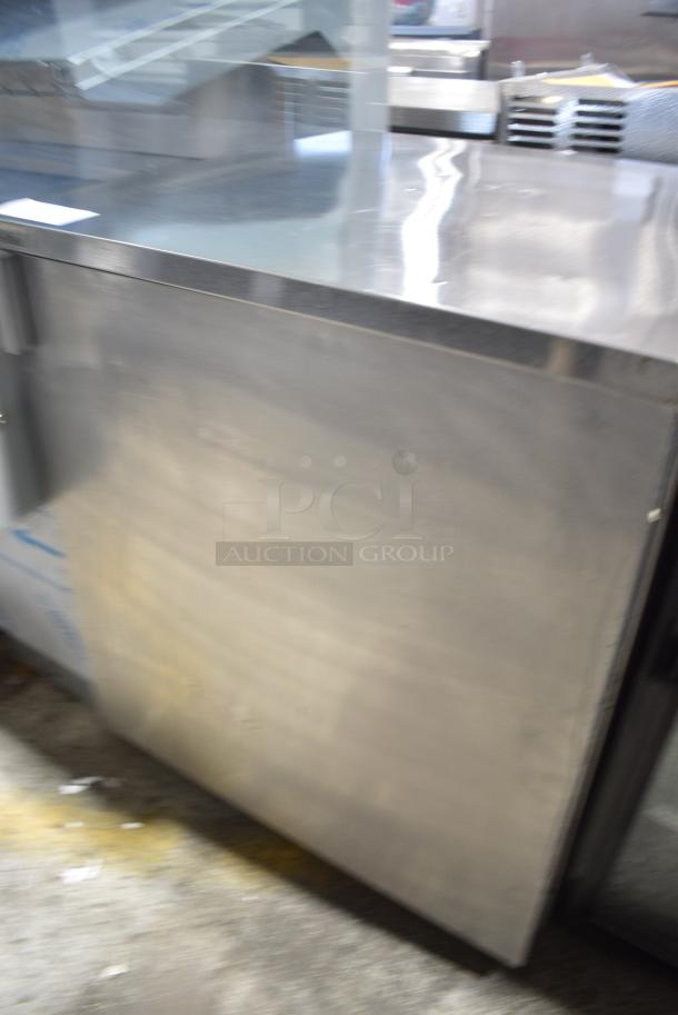 Delfield 406P-BK2 Stainless Steel Commercial Single Door Undercounter Cooler. 115 Volts, 1 Phase. Tested and Working! - Image 3 of 8