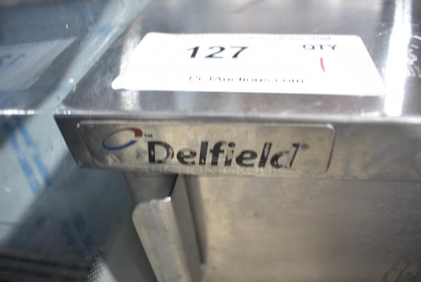 Delfield 406P-BK2 Stainless Steel Commercial Single Door Undercounter Cooler. 115 Volts, 1 Phase. Tested and Working! - Image 4 of 8