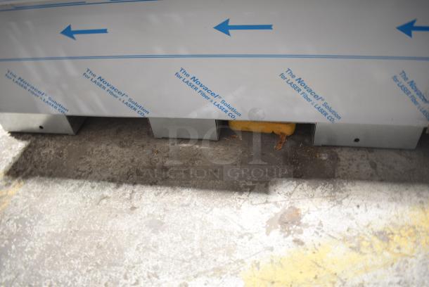 BRAND NEW SCRATCH AND DENT! 2016 BKI HSS4-2TSQ Stainless Steel Commercial Floor Style 2 Tier Warming Display Case Merchandiser. 230 Volts, 1 Phase. - Image 6 of 8