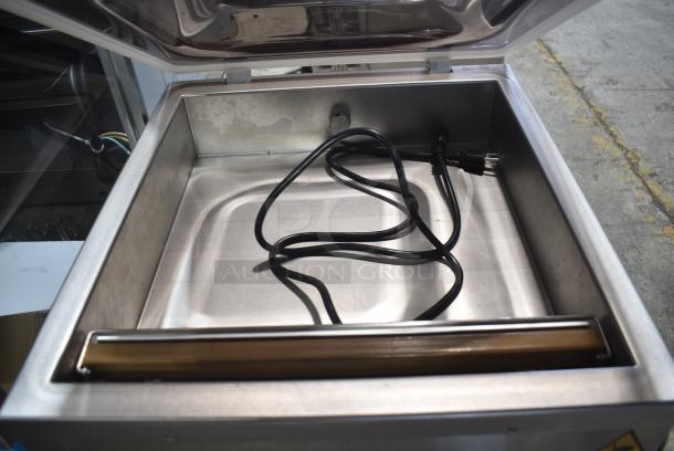 BRAND NEW SCRATCH AND DENT! VacPak-It 186VMC16 Stainless Steel Commercial Countertop Vacuum Sealer. 110-120 Volts, 1 Phase. Tested and Working! - Image 5 of 7