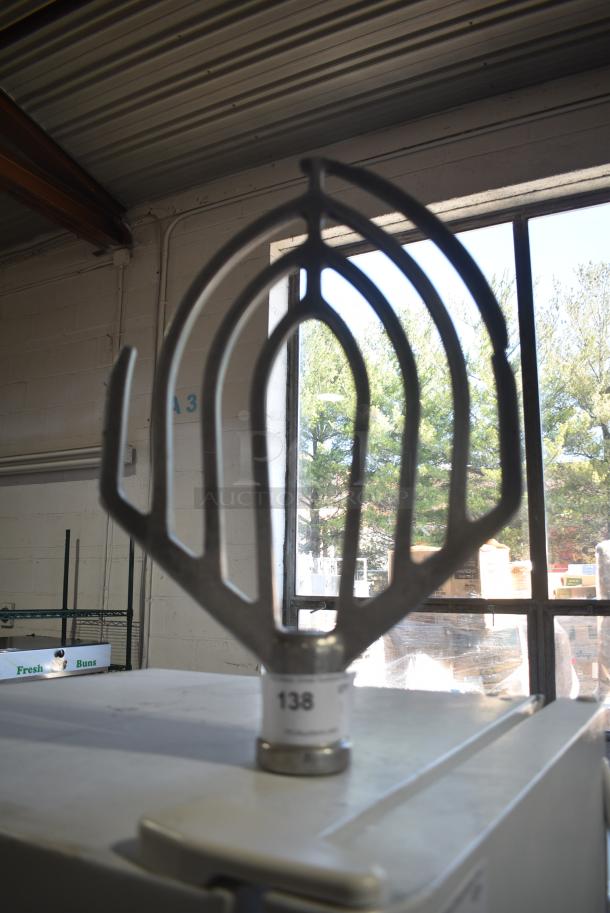 Metal Commercial Paddle Attachment for Hobart Mixer - Image 1 of 4