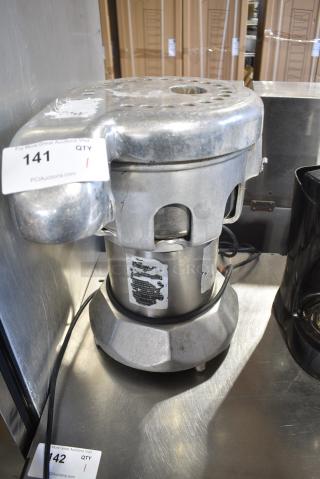 Metal Commercial Countertop Juicer. 115 Volts, 1 Phase. Tested and Does Not Power On