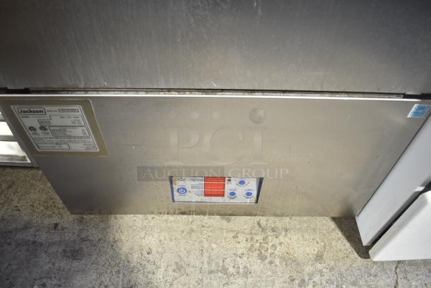 2016 Jackson AvengerHT-E Stainless Steel Commercial Undercounter Dishwasher. 460 Volts, 3 Phase. - Image 4 of 8