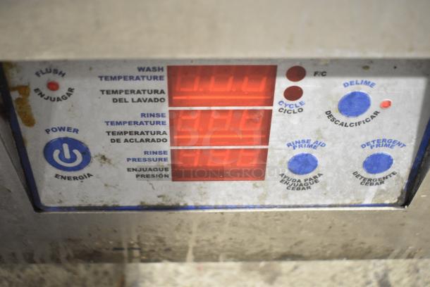 2016 Jackson AvengerHT-E Stainless Steel Commercial Undercounter Dishwasher. 460 Volts, 3 Phase. - Image 5 of 8