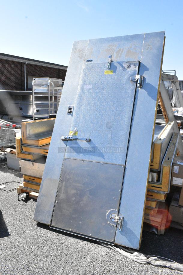 LIKE NEW! 2023 Norlake KLB7768-C KL2 SELF CONTAINED Kold Locker 6' x 8' x 7' 7" Indoor Walk-In Cooler - Image 1 of 6