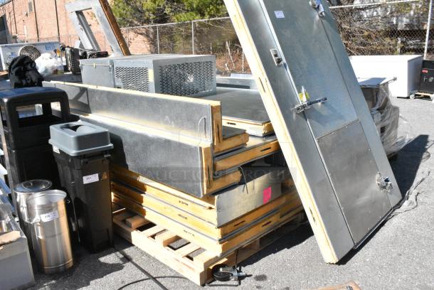 LIKE NEW! 2023 Norlake KLB7768-C KL2 SELF CONTAINED Kold Locker 6' x 8' x 7' 7" Indoor Walk-In Cooler - Image 2 of 6