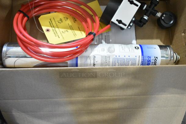 BRAND NEW SCRATCH AND DENT! Scotsman SSM1-P SSM Plus Single Water Filtration System with AquaArmor - 0.5 Micron 720SSM1P - Image 5 of 6
