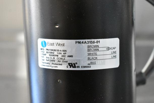 BRAND NEW SCRATCH AND DENT! Hoshizaki SP-5675 Fan Motor Kit HPFM116A - Image 6 of 8