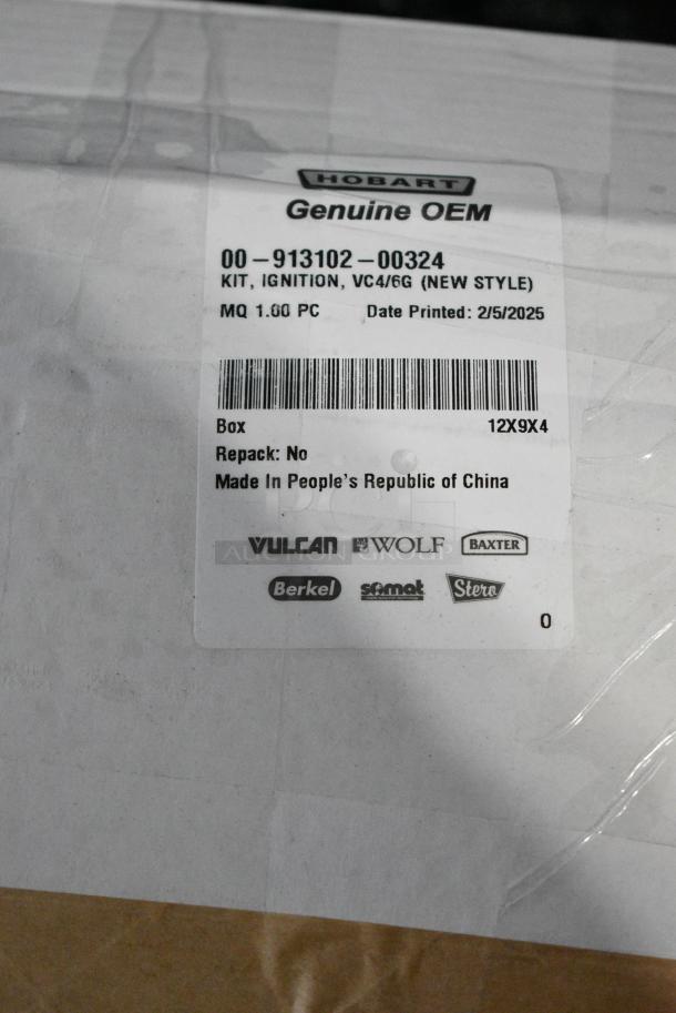 BRAND NEW SCRATCH AND DENT! Vulcan 00-913102-00324 Kit, Ignition, Vc4/6G 901913102324 - Image 4 of 8