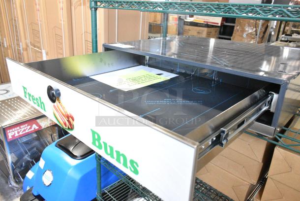BRAND NEW SCRATCH AND DENT! Metal Bun Warming Drawer - Image 4 of 4
