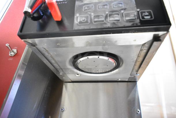 BRAND NEW SCRATCH AND DENT! Estella AIG3LAF Stainless Steel Automatic Coffee Maker with 3 Decanter Warmers and Digital Display. 120 Volts, 1 Phase. - Image 7 of 9