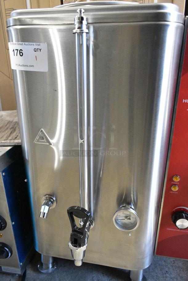 BRAND NEW SCRATCH AND DENT! Avantco 177HWD15 Stainless Steel 15 Gallon Bulk Hot Water Dispenser. 120 Volts, 1 Phase. - Image 4 of 9