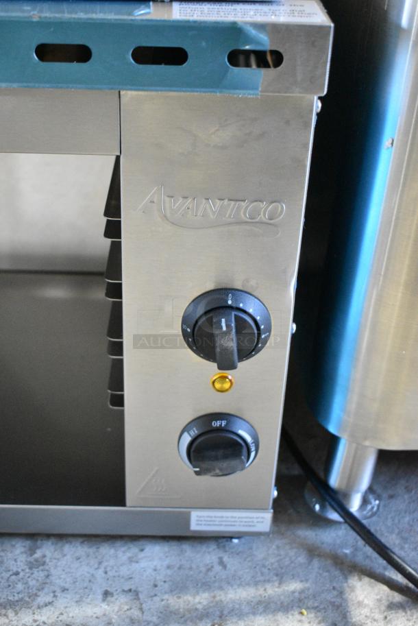 BRAND NEW SCRATCH AND DENT! 2024 Avantco 177CHSME231M Stainless Steel 23" Electric Countertop Cheese Melter. 208/240 Volts, 1 Phase. - Image 3 of 8