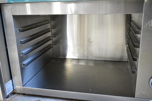 BRAND NEW SCRATCH AND DENT! 2024 Avantco 177CHSME231M Stainless Steel 23" Electric Countertop Cheese Melter. 208/240 Volts, 1 Phase. - Image 6 of 8