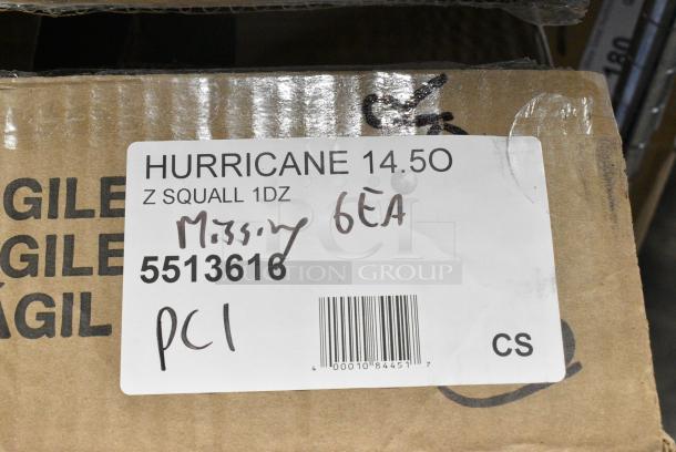 BRAND NEW SCRATCH AND DENT! Box of 8 Libbey 3616 14.5 oz. Squall Hurricane Glass - Image 5 of 6