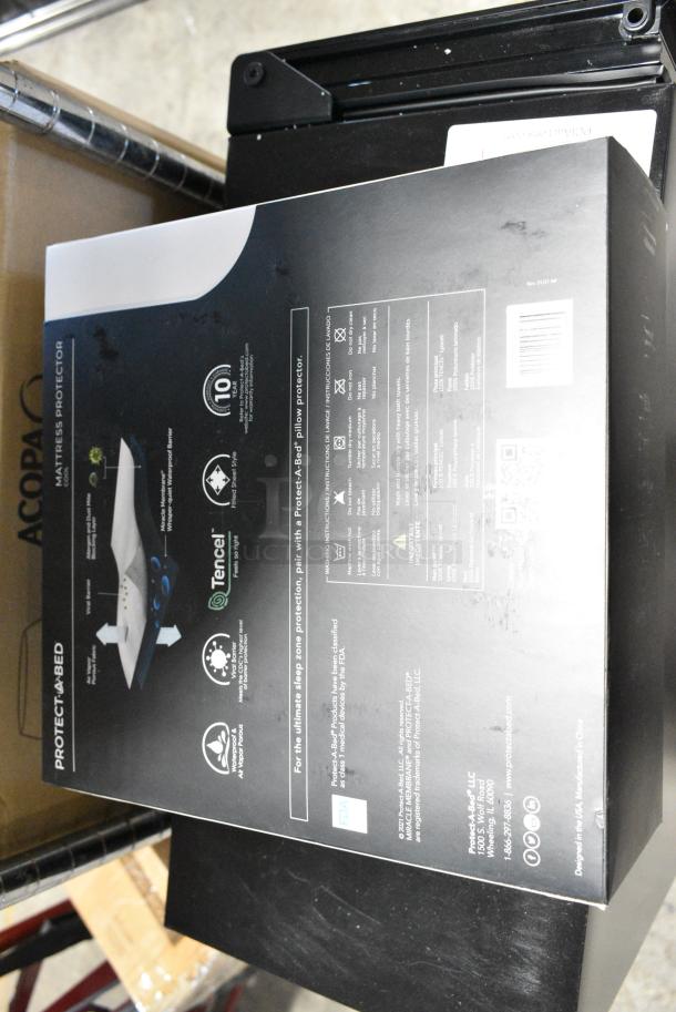 10 BRAND NEW SCRATCH AND DENT! TSP0142 Mattress Protector. King Size. 10 Times Your Bid! - Image 4 of 5