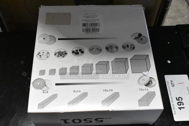 2 BRAND NEW SCRATCH AND DENT! Items Including Robot Coupe 28121 25/32" Dicing Grid and Robot Coupe 28132 25/32" Slicing Disc. 2 Times Your Bid! - Image 2 of 6