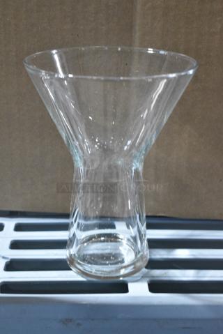 3 BRAND NEW SCRATCH AND DENT! Boxes of 12 Libbey Symbio 711540 Martini Glasses. 3 Times Your Bid!