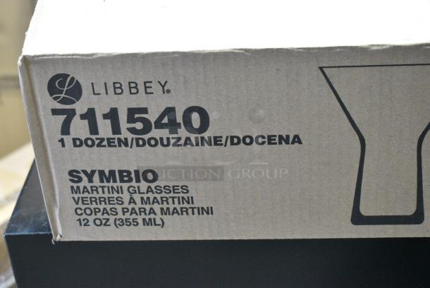 3 BRAND NEW SCRATCH AND DENT! Boxes of 12 Libbey Symbio 711540 Martini Glasses. 3 Times Your Bid! - Image 6 of 6