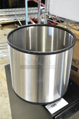 BRAND NEW SCRATCH AND DENT! Metal Bin