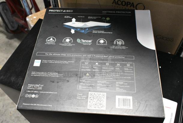 5 BRAND NEW SCRATCH AND DENT! Protect a Bed TSP0142 King Mattress Protector. 5 Times Your Bid! - Image 5 of 6