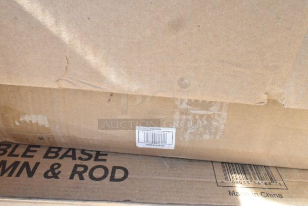 20 BRAND NEW SCRATCH AND DENT! Items Including 6902570BG Rubbermaid FG257088BEIG GroundsKeeper Beige Cigarette Receptacle, 35165002027 Cooking Performance Group 35165002027 Convection Oven Stacking Kit, Avantco 177COGASKET3 Replacement Door Gasket for CO-16 Countertop Convection Oven, Dinex DX330084 Turnbury 9 oz. Sage Insulated Bowl with Pedestal Base - 48/Case, 303FUSBOW35 Acopa Heika 35 oz. Black Matte Textured Stoneware Bowl - 12/Case, 164TCOLRD425 Lancaster Table & Seating 25 3/16" x 4 1/2" Standard Height Table Base Column and Rod. 20 Times Your Bid! - Image 8 of 13