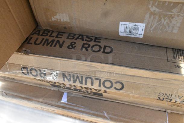 20 BRAND NEW SCRATCH AND DENT! Items Including 6902570BG Rubbermaid FG257088BEIG GroundsKeeper Beige Cigarette Receptacle, 35165002027 Cooking Performance Group 35165002027 Convection Oven Stacking Kit, Avantco 177COGASKET3 Replacement Door Gasket for CO-16 Countertop Convection Oven, Dinex DX330084 Turnbury 9 oz. Sage Insulated Bowl with Pedestal Base - 48/Case, 303FUSBOW35 Acopa Heika 35 oz. Black Matte Textured Stoneware Bowl - 12/Case, 164TCOLRD425 Lancaster Table & Seating 25 3/16" x 4 1/2" Standard Height Table Base Column and Rod. 20 Times Your Bid! - Image 9 of 13