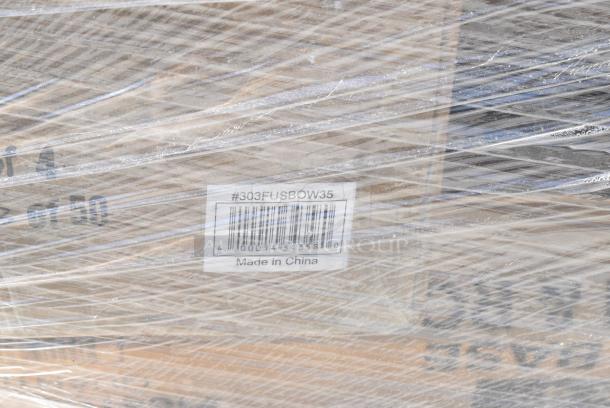 20 BRAND NEW SCRATCH AND DENT! Items Including 6902570BG Rubbermaid FG257088BEIG GroundsKeeper Beige Cigarette Receptacle, 35165002027 Cooking Performance Group 35165002027 Convection Oven Stacking Kit, Avantco 177COGASKET3 Replacement Door Gasket for CO-16 Countertop Convection Oven, Dinex DX330084 Turnbury 9 oz. Sage Insulated Bowl with Pedestal Base - 48/Case, 303FUSBOW35 Acopa Heika 35 oz. Black Matte Textured Stoneware Bowl - 12/Case, 164TCOLRD425 Lancaster Table & Seating 25 3/16" x 4 1/2" Standard Height Table Base Column and Rod. 20 Times Your Bid! - Image 11 of 13